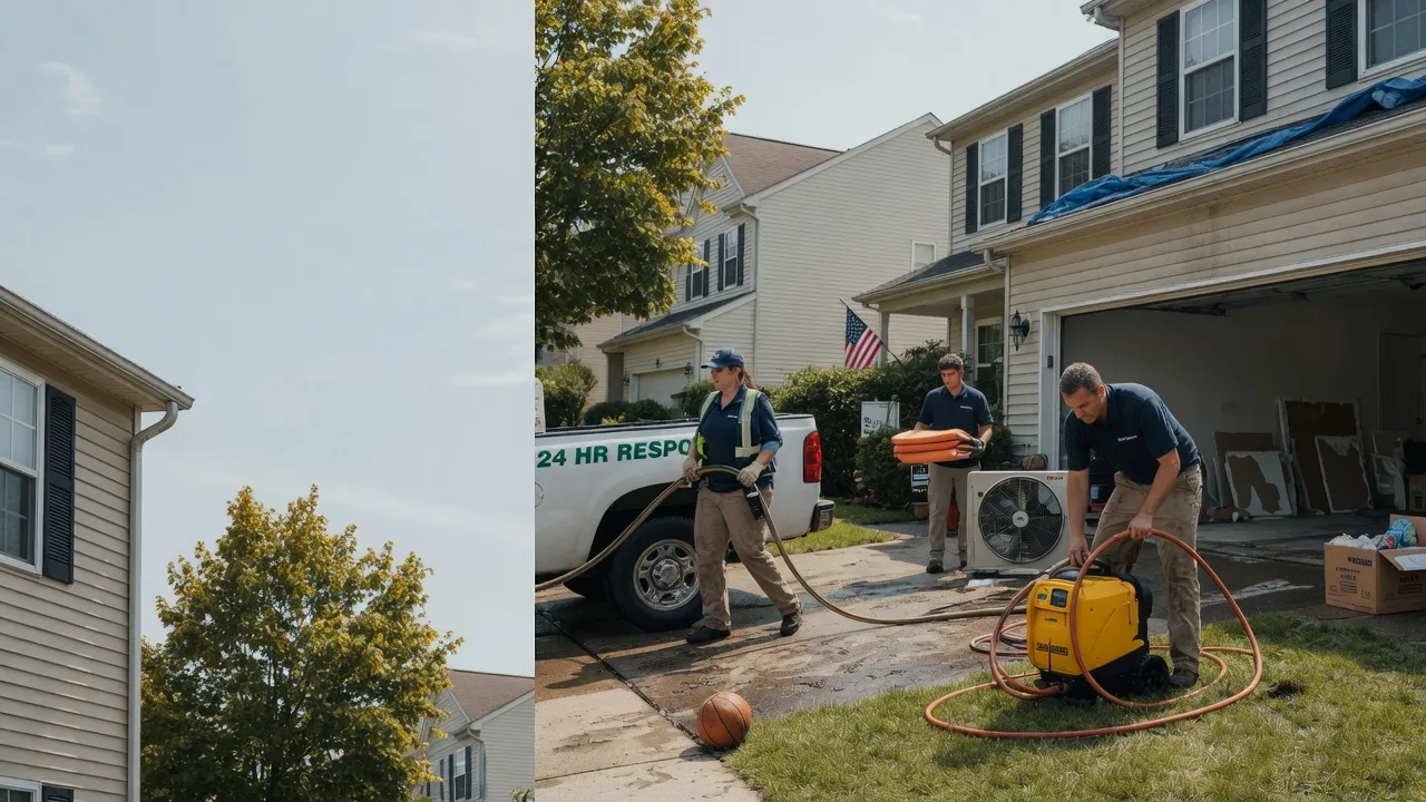 Emergency Water Damage Restoration in Patuxent River, MD near me
